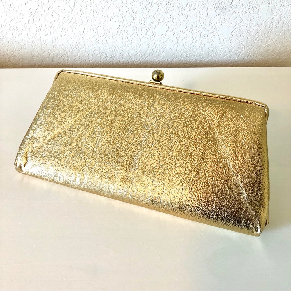 Vintage Gold Clutch